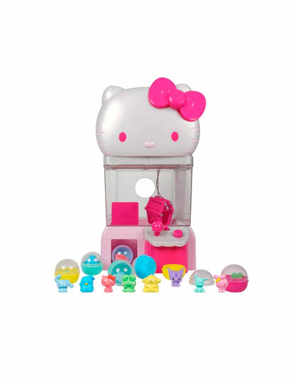 Hello Kitty and Friends máquina de garra con 8 minifiguras coleccionables