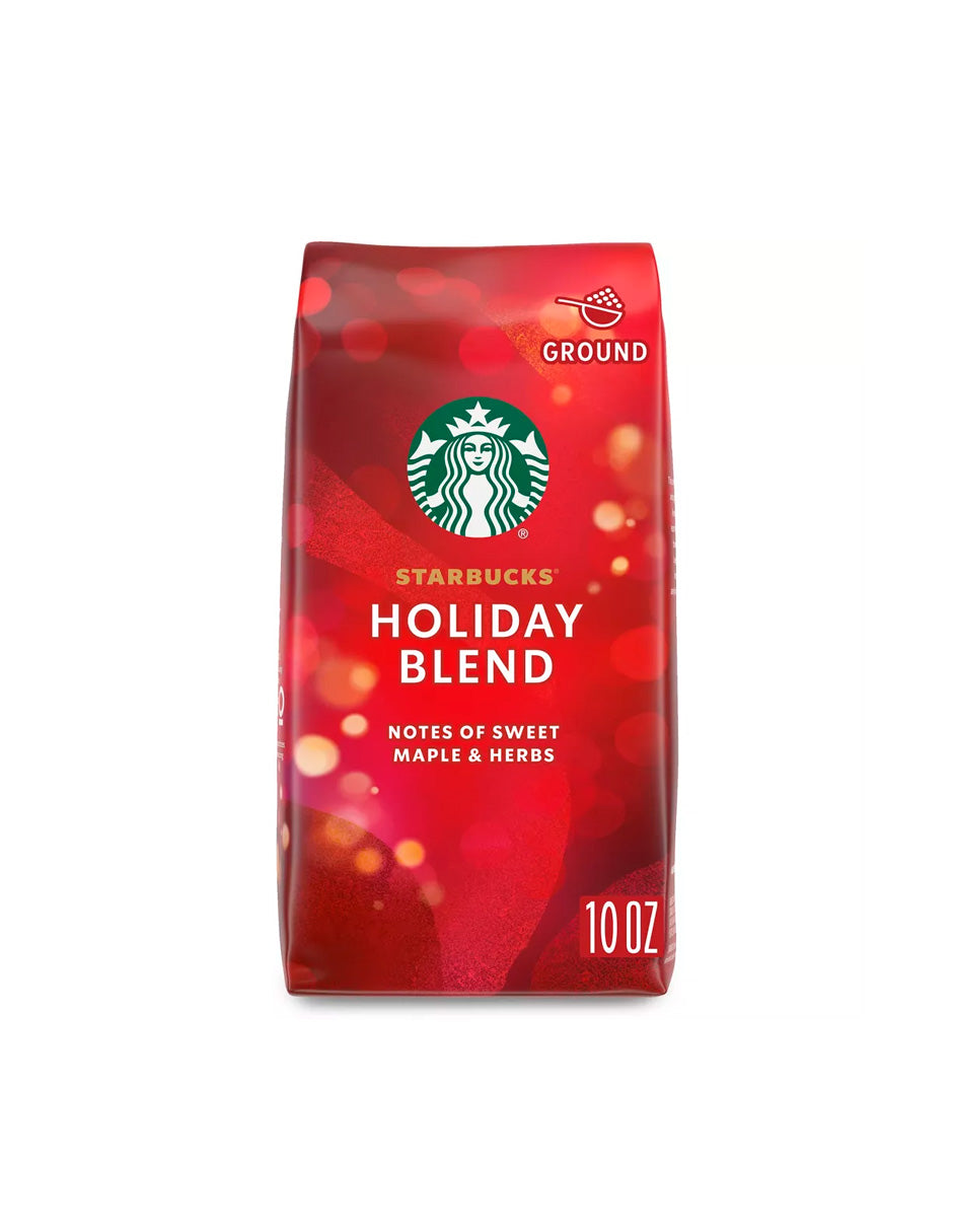 Café molido Starbucks Holiday Blend 283gr