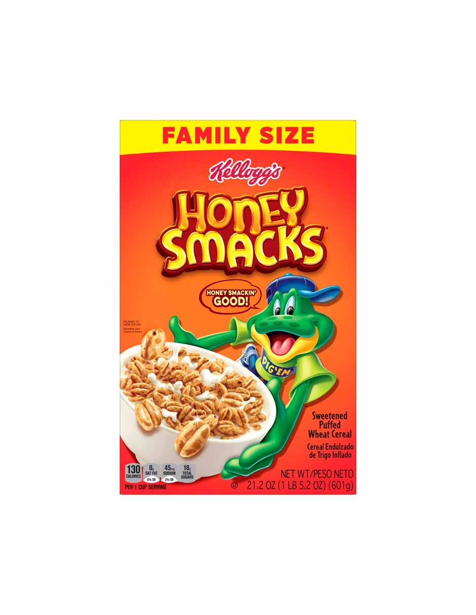 Honey Smacks Cereal 652 grs