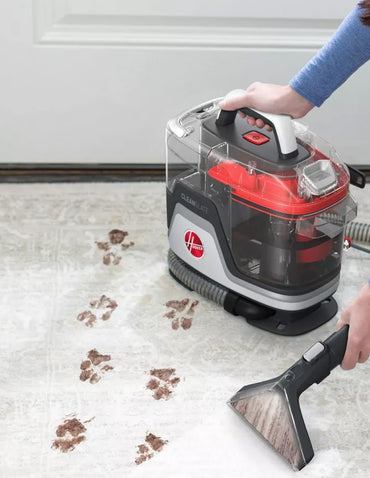 Hoover Limpiador de manchas portátil para alfombras y tapicería