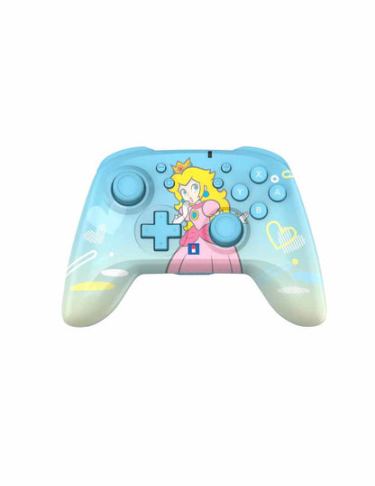 Control de juegos inalámbrico Horipad para Nintendo Switch - Azul Princesa Peach