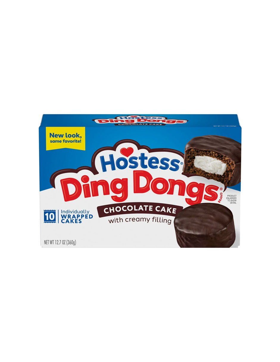 Ding Dongs panecitos sabor chocolate 360gr