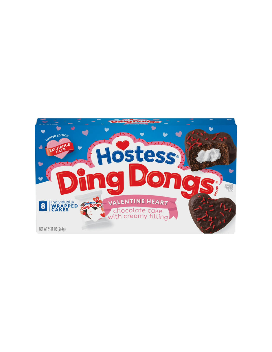 Hostess Ding Dongs forma corazón 264gr