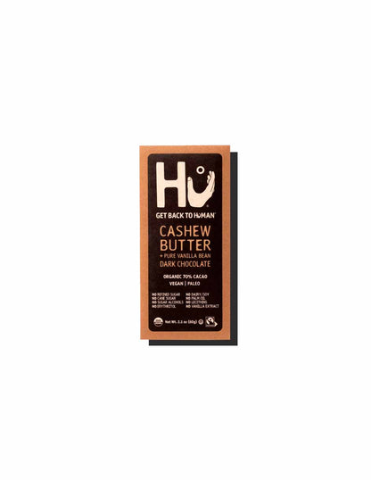 HU barra de chocolate vegano 70% cacao 60gr (variedad)