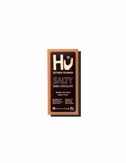 HU barra de chocolate vegano 70% cacao 60gr (variedad)