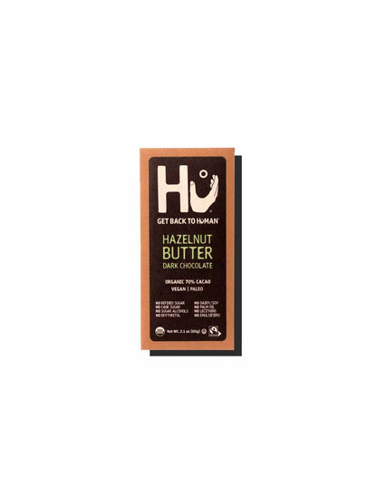 HU barra de chocolate vegano 70% cacao 60gr (variedad)