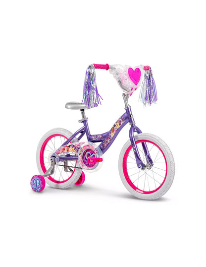 Bicicleta infantil Disney Princess con rueditas 16 pulgadas