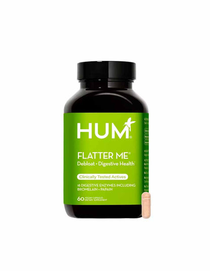 HUM Nutrition Flatter Me Enzimas digestivas 60 cápsulas