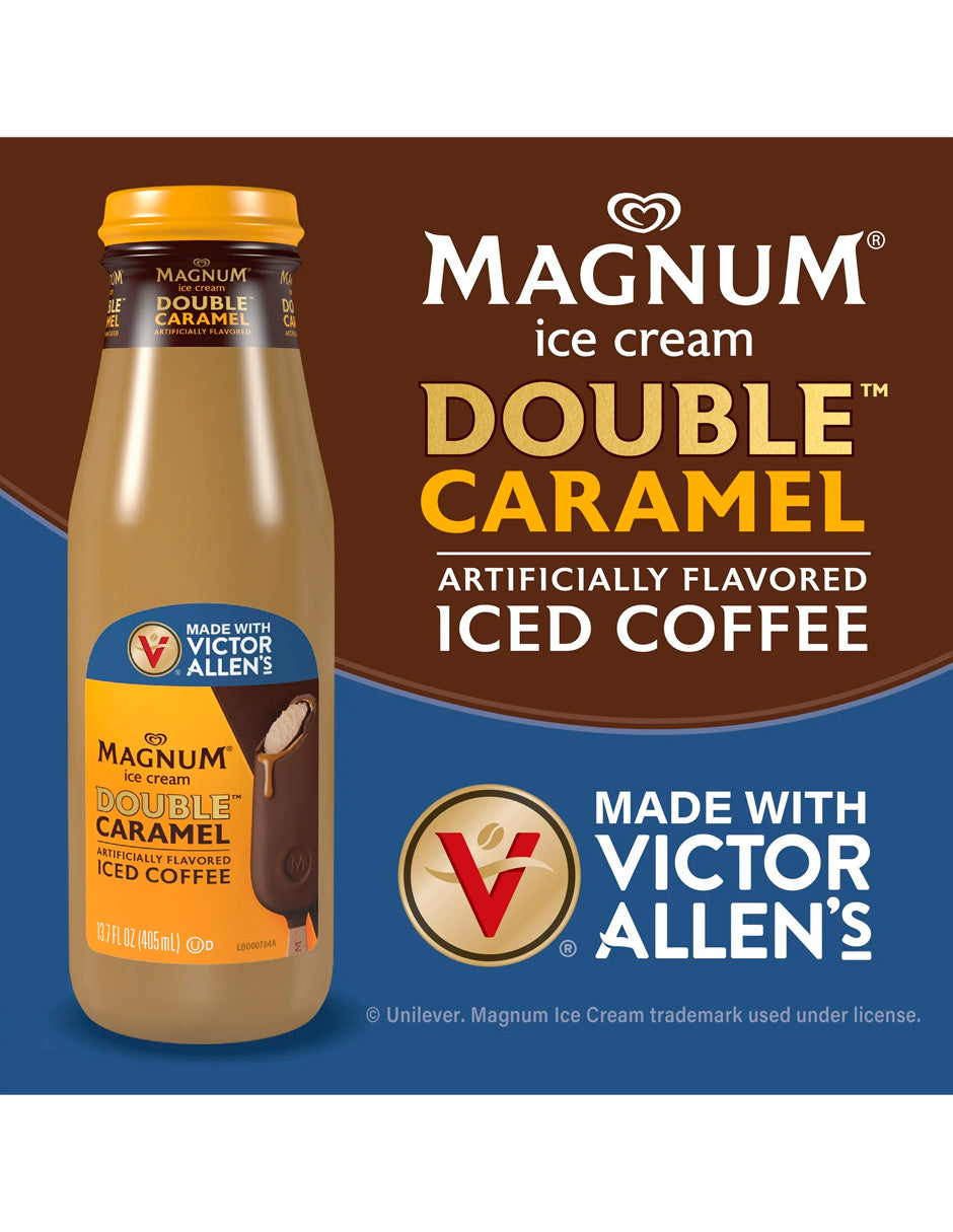 Café helado con doble caramelo Magnum 405ml