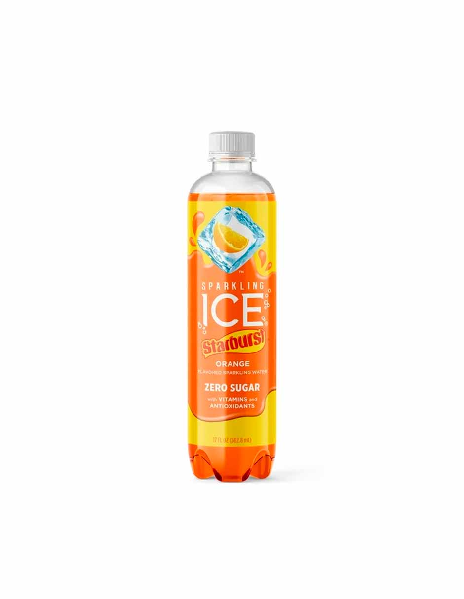 Sparkling Ice Agua con gas Starburst  sin azúcar 502ml (variedad)