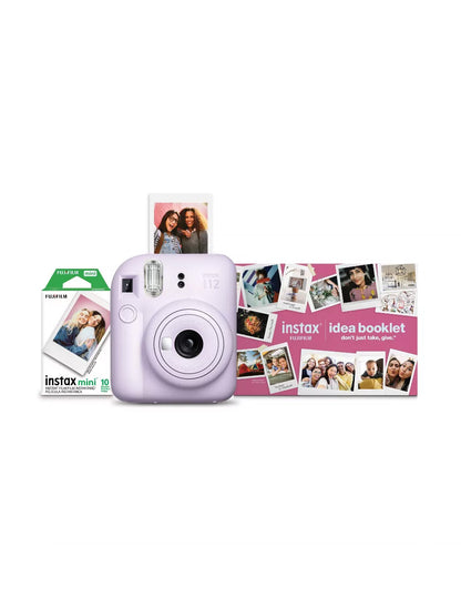 Bundle Cámara instantánea Fujifilm Instax Mini 12 lila