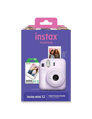 Bundle Cámara instantánea Fujifilm Instax Mini 12 lila