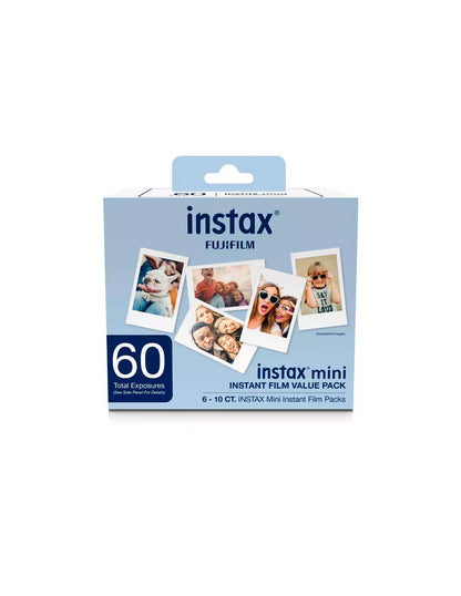 Paquete de película instantánea Fujifilm INSTAX MINI - 60 unidades