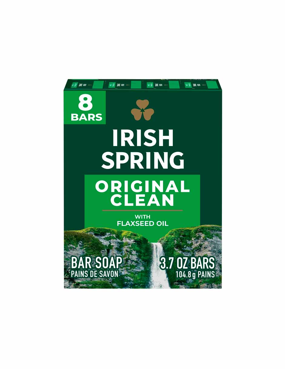 Irish Spring Original, desodorante en barra 8 barras