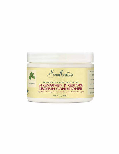 SheaMoisture Jamaican Black Castor Oil Hidratante Desenredante acondicionador 340ml