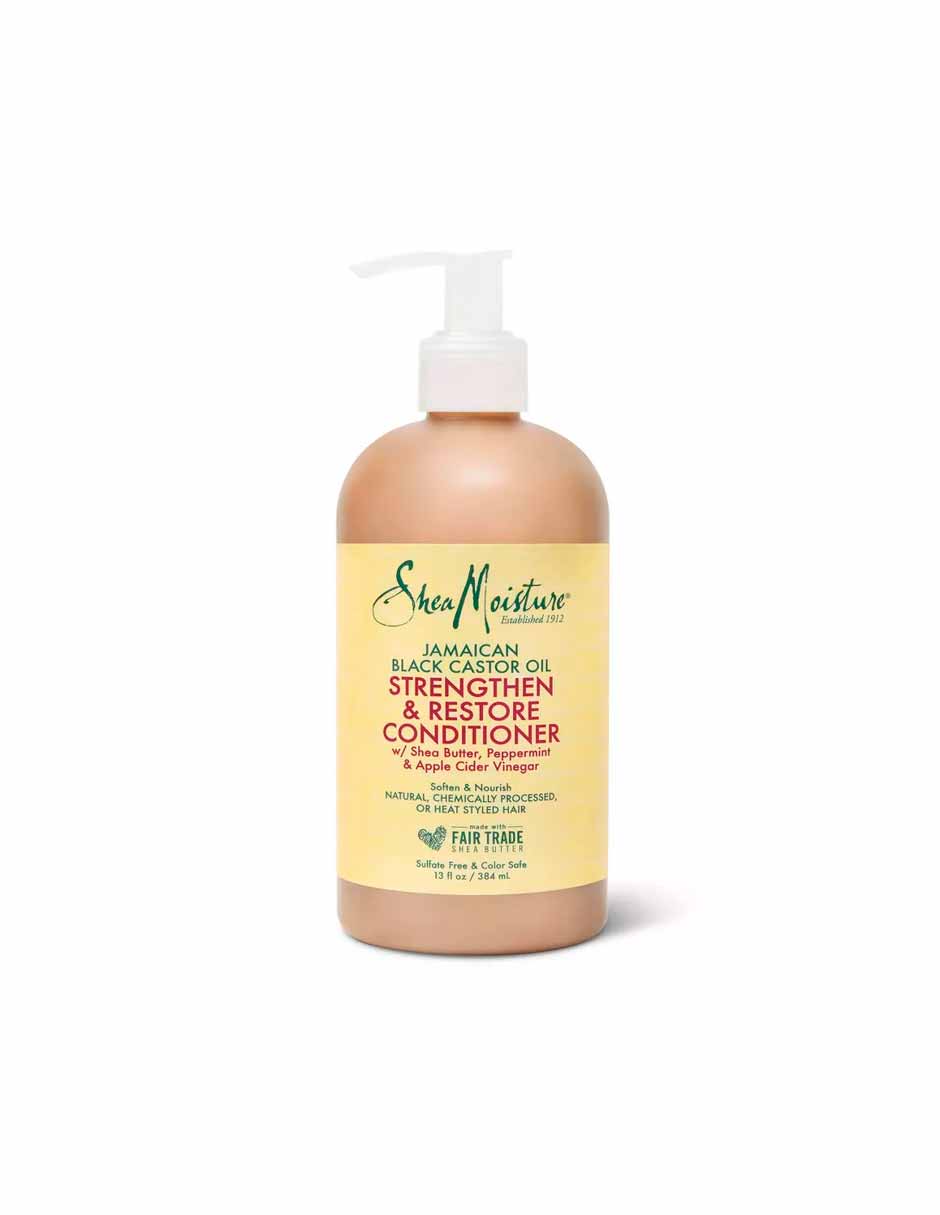 SheaMoisture Jamaican Black Castor Oil nutritivo acondicionador profundo hidratante con manteca de karité 384ml