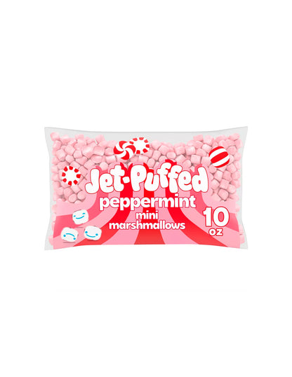 Jet puffed malvaviscos minis de peppermint 283gr