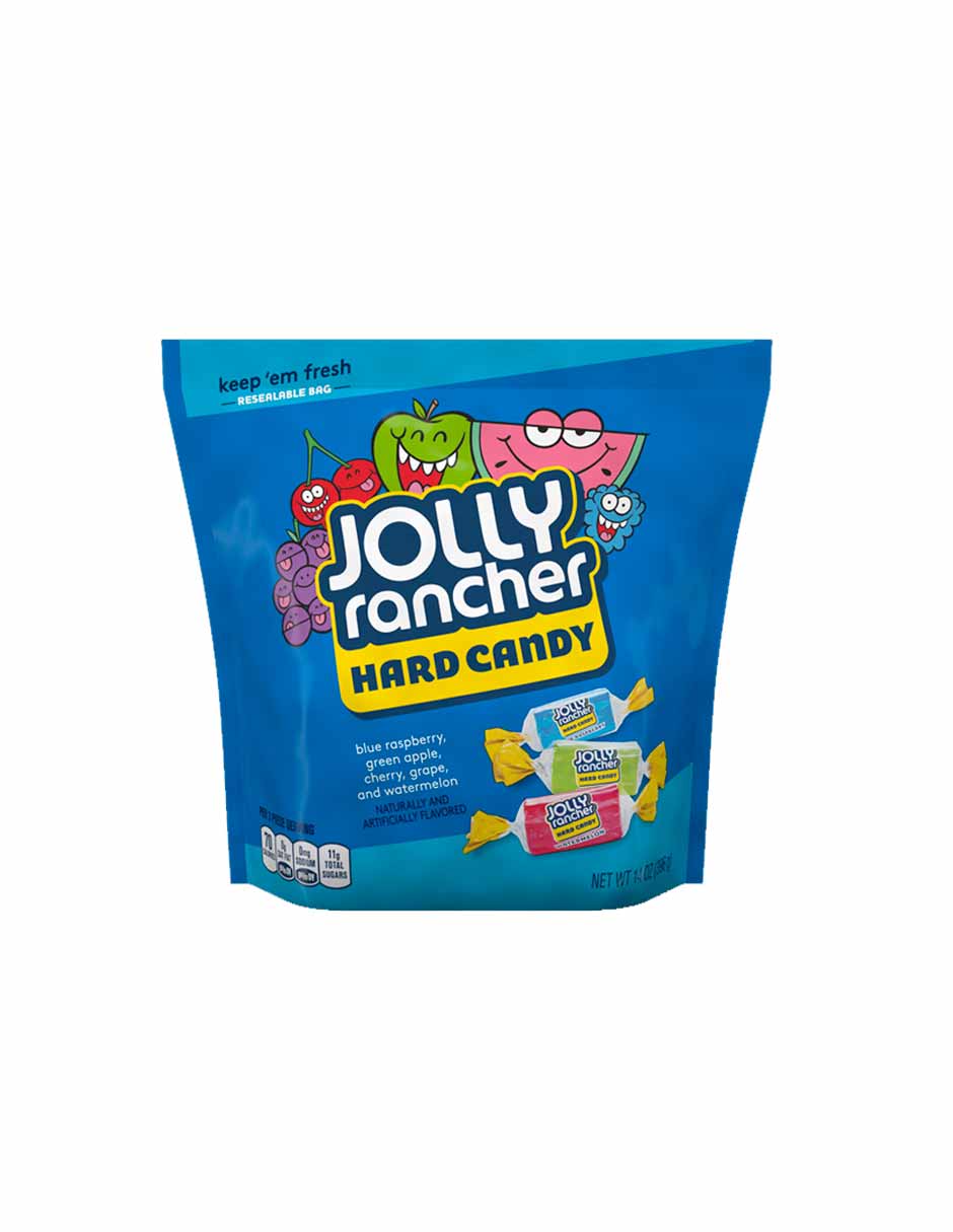 JOLLY RANCHER, Surtido de caramelos con sabor a frutas 396gr