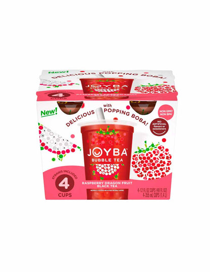 JOYBA Bubble Tea 4 pack (variedad sabores)