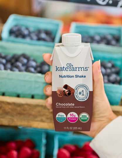 Batido nutricional orgánico completo a base de plantas Kate Farms 6 pack (variedad)