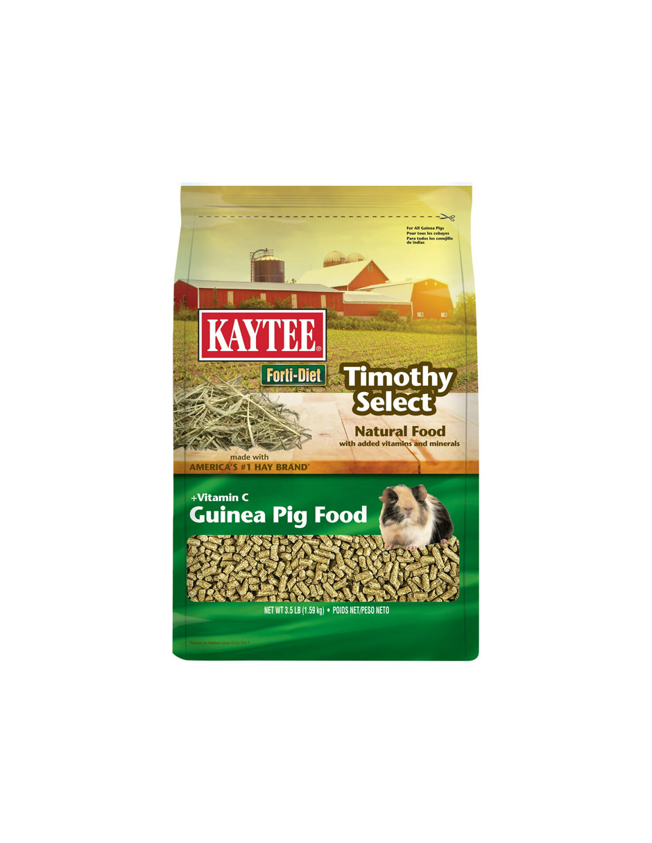 Kaytee Forti-Diet Timothy Comida Selecta para Conejillos de Indias 1.59kg