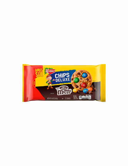 Keebler chips delux m&m 413 grs