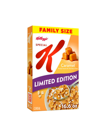 Cereal Spelecial Kellogs sabor caramelo Edición Limitada 470gr