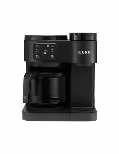 Keurig K-Duo Essentials Cafetera y jarra monodosis para café frío y caliente, color negro