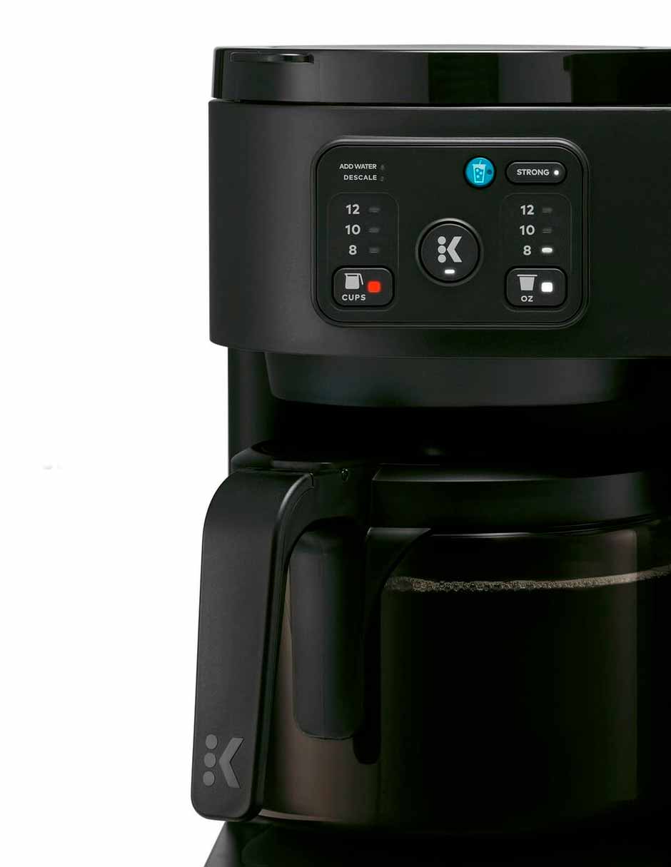 Keurig K-Duo Essentials Cafetera y jarra monodosis para café frío y caliente, color negro