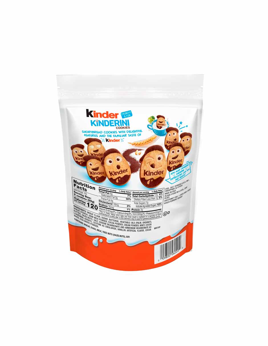 Kinder Galletas de mantequilla Kinderini 250gr