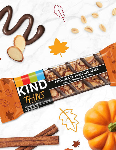 Barras KIND con Almendra y Calabaza 10 pzas