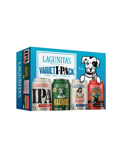Cerveza IPA Lagunitas Paquete Variado 12 Latas de 355 ml