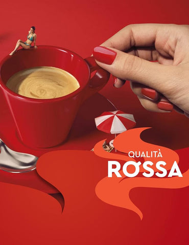 Lavazza Qualità Rossa Café en Grano Tostado Medio 1kg
