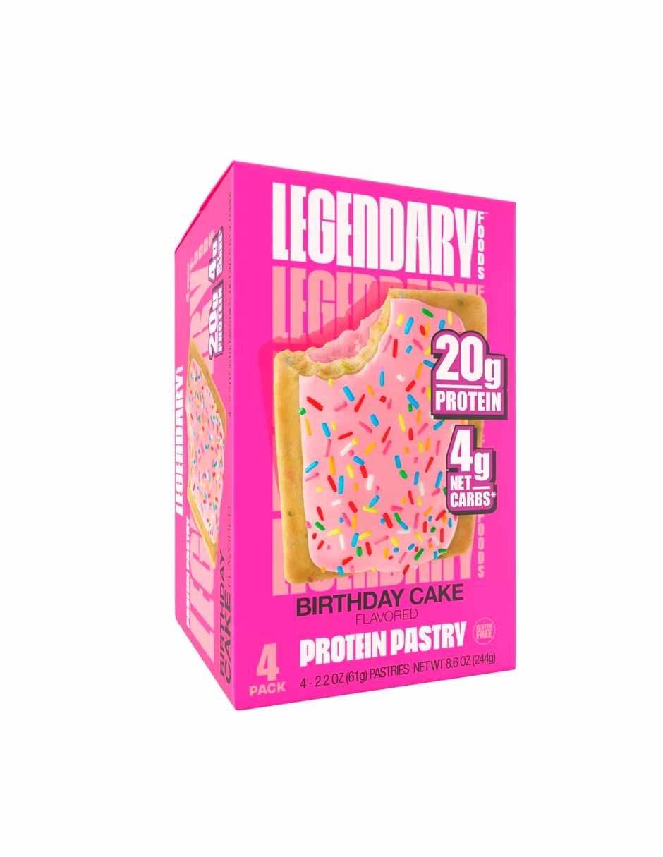 Legendary Foods tarta proteína sin gluten y apto para cetogénicos 244gr (variedad)