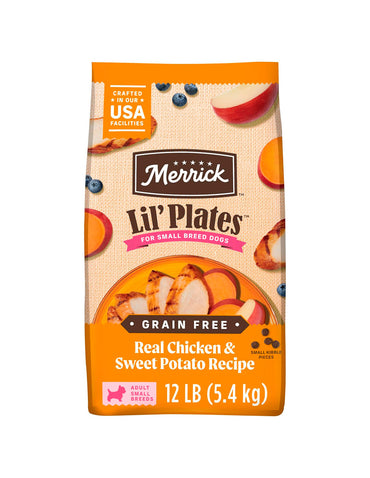 Merrick Lil' Plates Alimento seco para perros razas pequeñas con pollo (variedad)