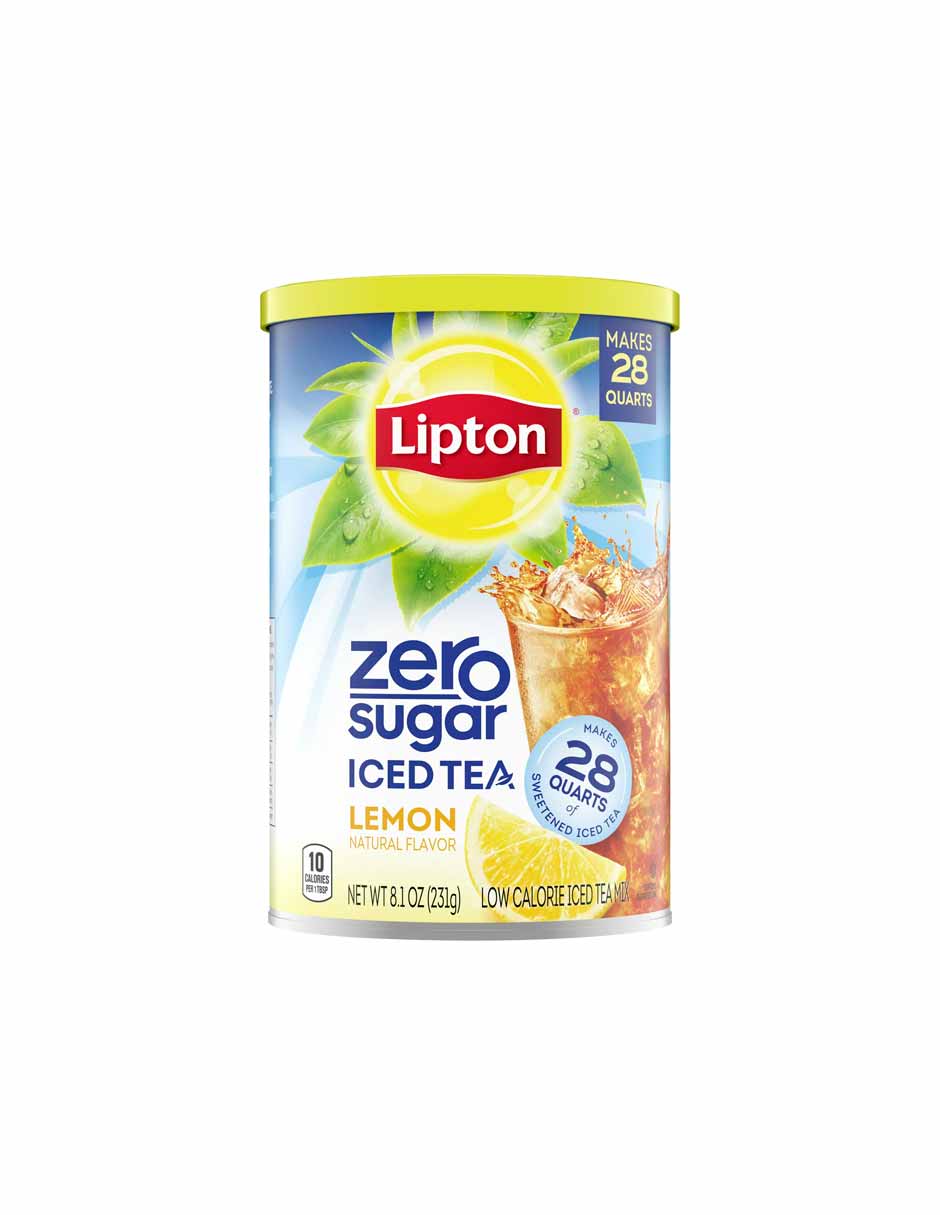 Lipton Té negro sabor limón sin azúcar 231gr