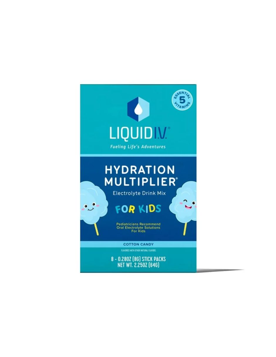 Bebida de electrolitos para niños Liquid IV, 8 unidades