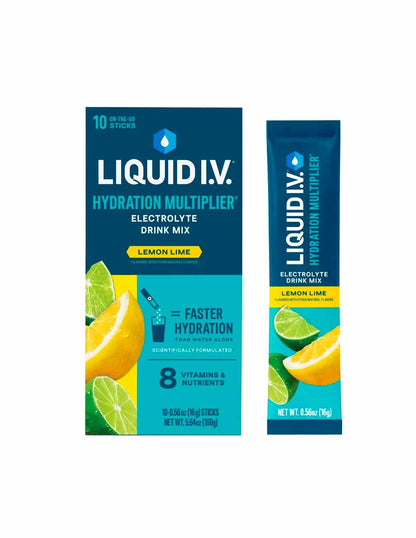 Liquid I.V. Suplementos de electrolitos en polvo, 10 unidades (variedad)