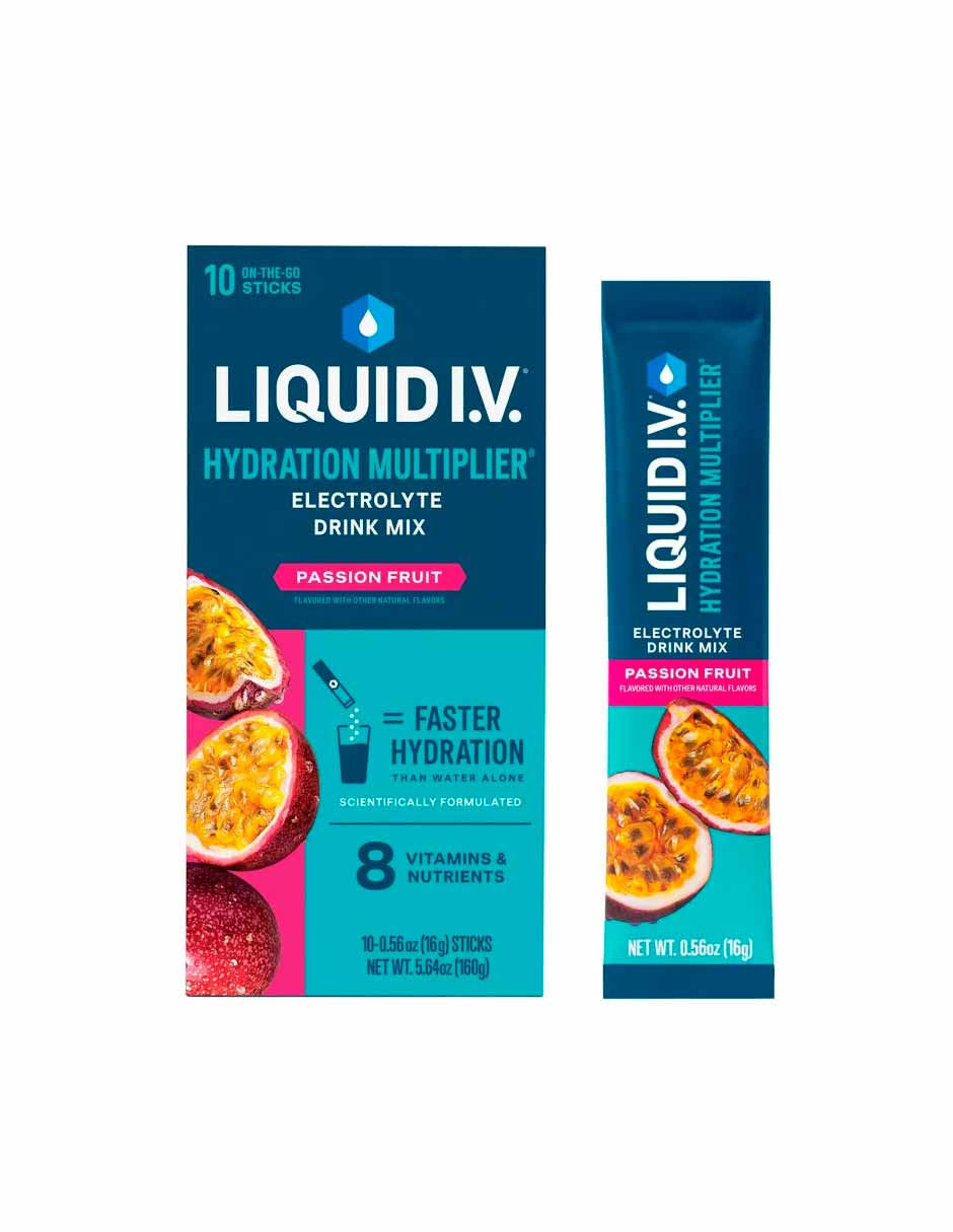 Liquid I.V. Suplementos de electrolitos en polvo 10 unidades (variedad)