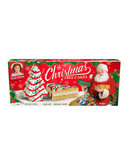 Little debbie Christmas Trees panecitos de chocolate blanco 245gr