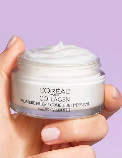 L'Oreal Paris crema facial de día y noche con colágeno ligero 50ml