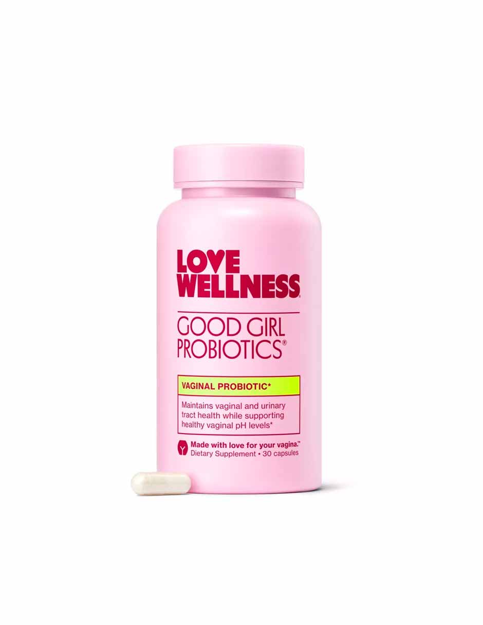 Love Wellness Probióticos Good Girl para la salud vaginal y del tracto urinario 30 cápsulas