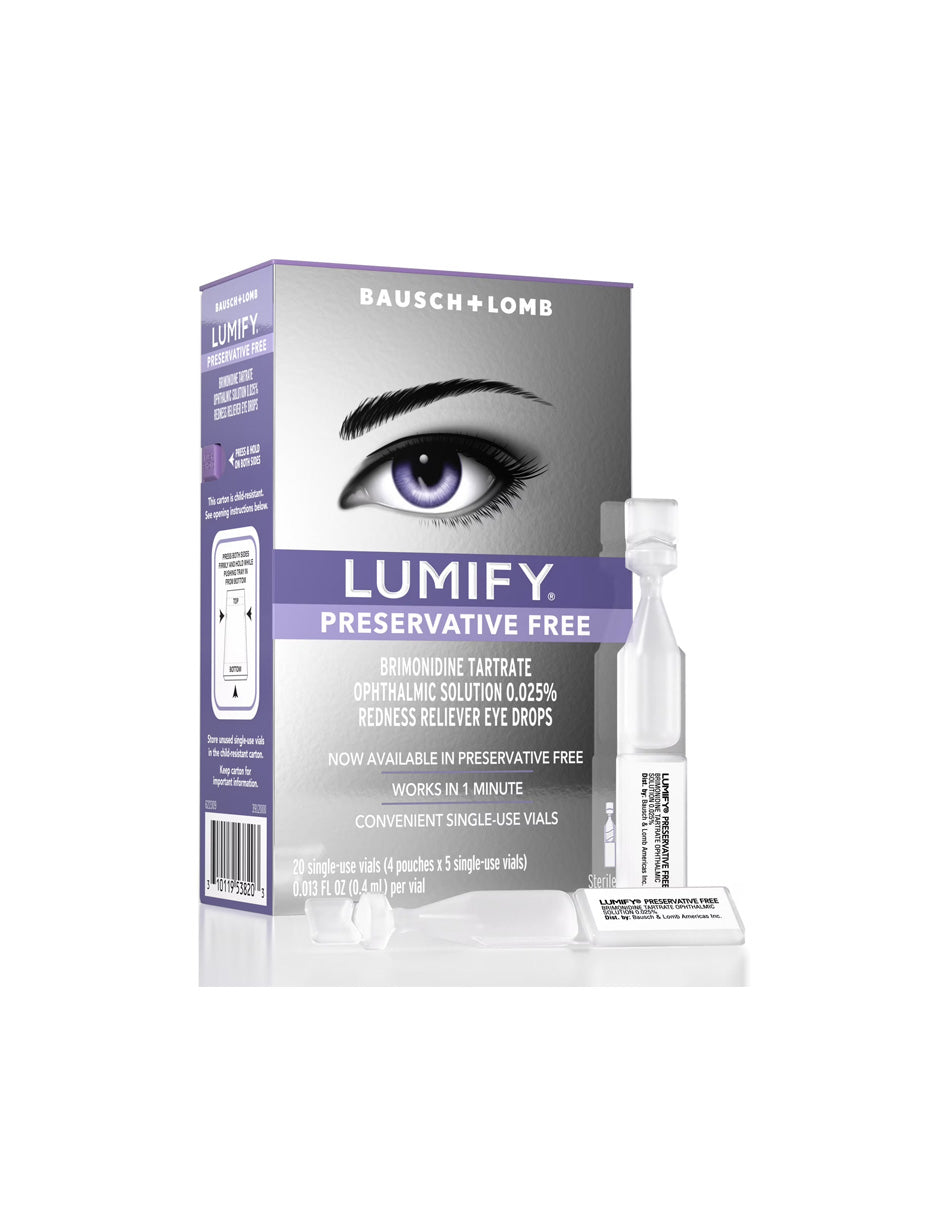 LUMIFY Gotas para Ojos sin Conservantes 20 Viales