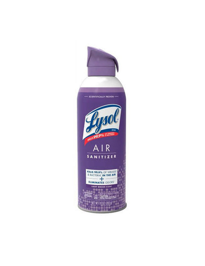 Lysol Air Aerosol Desinfectante para Desinfección y Eliminación de Olores Air, Aroma de Brisa Ligera 283gr