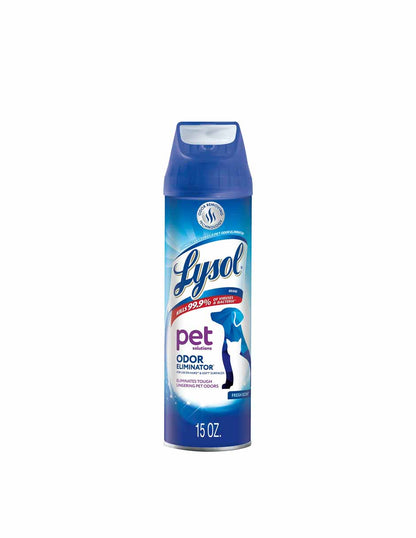 Lysol Pet Solutions Eliminador de olores, aroma fresco 425gr