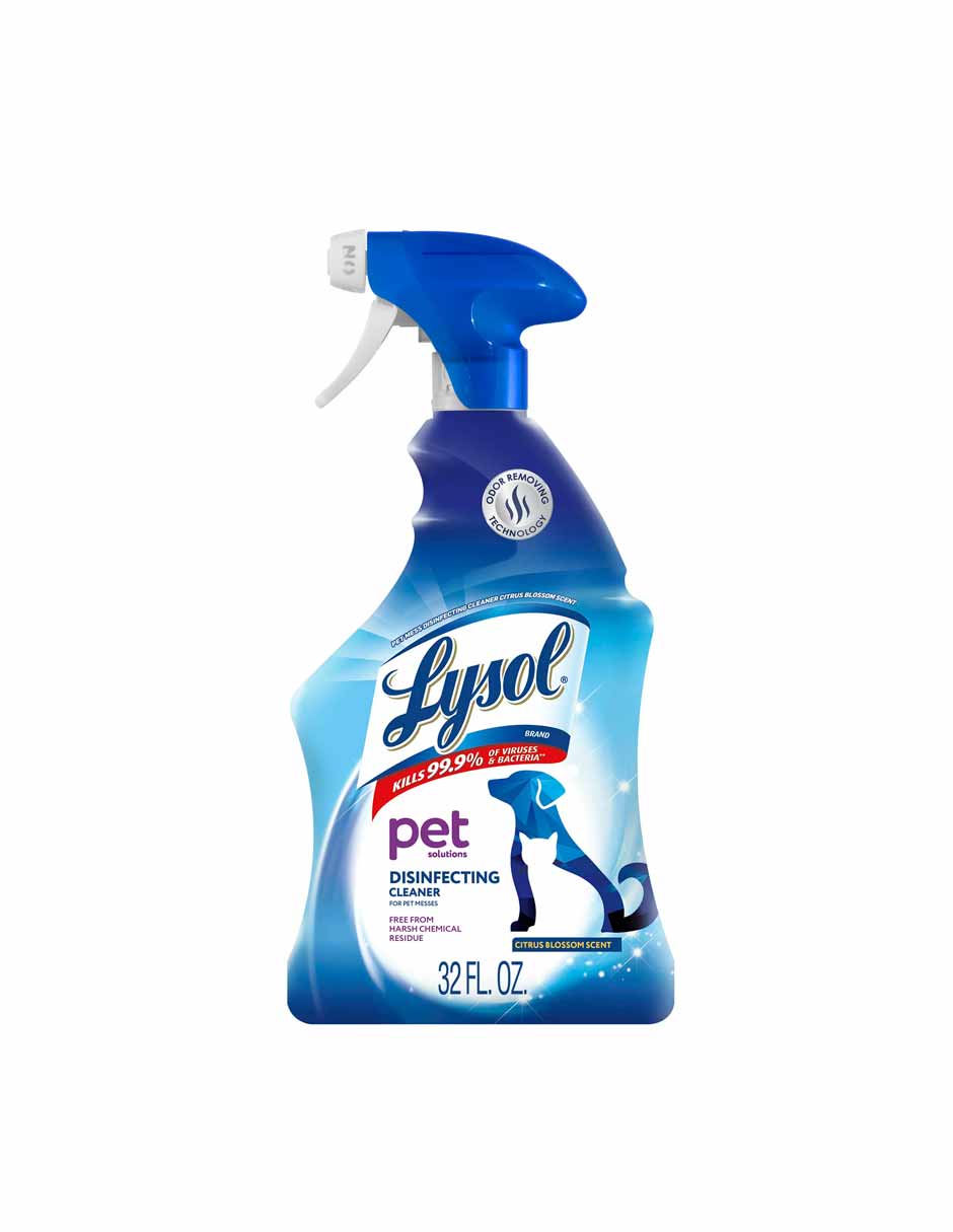 Lysol Pet Solutions, Limpiador desinfectante, aroma a flor de cítricos 425gr