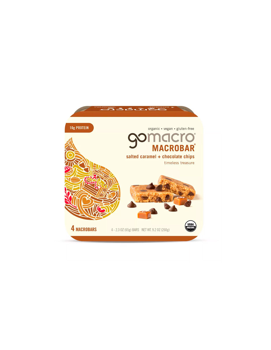 GoMacro Barras nutritivas orgánicas 4 pack