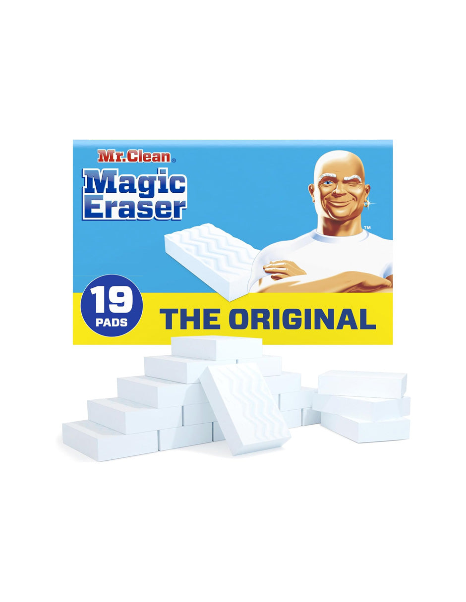 Mr. Clean Magic Eraser Original 19 pzas Limpieza Durafoam
