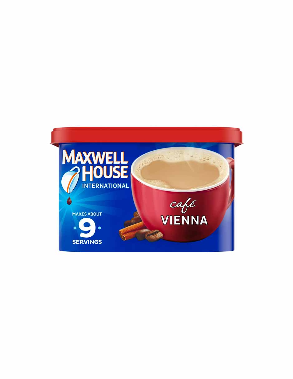 Maxwell House International mezcla de café con leche 256gr (variedad sabores)