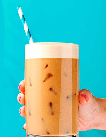 Maxwell House Iced Vanilla Latte con mezcla de bebida de café instantáneo 6 paquetes